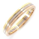 カルティエ Cartier リング ヴァンドーム トリニティ ウェディング B4052260 スリーカラー K18PG K18WG K18YG 19.5号 / #60 【箱・保付き】 【中古】