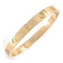 カルティエ Cartier ブレスレット ラブ クラシック B6067416 新型 K18PG / #16【中古】