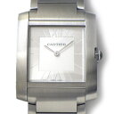 【最大3万円OFFクーポン★サマーセール】 カルティエ Cartier 腕時計 タンク フランセーズ MM WSTA0086 日本限定モデル スクエア シルバー...