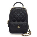 【最大3万円OFFクーポン★サマーセール】 シャネル CHANEL バックパック・リュック タイムレス クラシック ミニ AP3753 B10583 C3906...