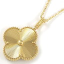 【最大3万円OFFクーポン★サマーセール】 ヴァンクリーフ&アーペル Van Cleef & Arpels ロングネックレス マジック アルハンブラ 1モチーフ...