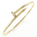 【最大3万円OFFクーポン★サマーセール】 カルティエ Cartier バングル ジュスト アン クル スモールモデル SM B6066118 釘モチーフ 20...