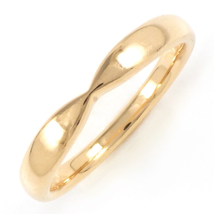 【6周年感謝★3％OFFクーポン】 ティファニー Tiffany & Co. リング ハーモニー ウェディング バンド K18PG 11号 【中古】