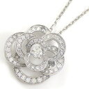 【最大3万円OFFクーポン★サマーセール】 シャネル CHANEL ネックレス カメリア コレクション ミディアムモデル J2580 63ポイント ダイヤモンド...