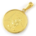 【最大3万円OFFクーポン★サマーセール】 ディズニー Disney ペンダントトップ ミッキーマウス ミニーマウス 1/20oz 2024年 800枚 限定モ...