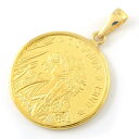 【最大3万円OFF★サマーセール&10日限定P3倍】 ペンダントトップ アルフォンス・ミュシャ メダル ジスモンダ 椿姫 1/10oz 制作130周年 2450枚限定 Au999