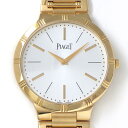 ピアジェ PIAGET 腕時計 ダンサー P10440 サンレイ シルバー文字盤 裏スケ K18PG 手巻き 【OH済み】 【箱・保付き】 【中古】