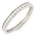 【最大3万円OFF★サマーセール&10日限定P3倍】 カルティエ Cartier リング バレリーナ フル エタニティ 40ポイント ダイヤモンド PT950 13.5号 / #54 【中古】