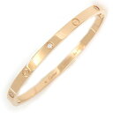 【最大3万円OFFクーポン★サマーセール】 カルティエ Cartier ブレスレット ラブ ブレス SM B6047617 ハーフ 6ポイント ダイヤモンド 計...