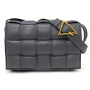 【最大3万円OFFクーポン★サマーセール】 ボッテガヴェネタ Bottega Veneta ショルダーバッグ パデッド カセット 591970VCQR サンダー ラムスキンレザー ゴールド金具 【中古】