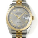 【最大3万円OFFクーポン★サマーセール】 ロレックス Rolex 腕時計 デイトジャスト 36mm 116203 F番 2003-2004年製 ローマンインデ...