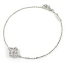 【最大3万円OFFクーポン★サマーセール】 ヴァンクリーフ&アーペル Van Cleef & Arpels ブレスレット スウィート アルハンブラ VCARO85600 ダイヤモンド 計0.08ct K18WG 【箱・保付き】 【中古】