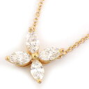 【最大3万円OFFクーポン★サマーセール】 ティファニー Tiffany & Co. ネックレス ビクトリア ミディアム 60011631 4ポイント マーキス...