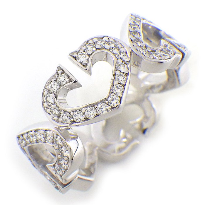 カルティエ Cartier リング C ハート 