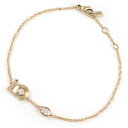【30日限定★ポイント3倍】 シャネル CHANEL ブレスレット エクストレ ドゥ シャネル No.5 J12428 ドロップモチーフ 5ポイント ダイヤモンド 計0.16ct K18BG 【箱・保付き】 【中古】