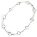 【最大3万円OFFクーポン★サマーセール】 ヴァンクリーフ&アーペル Van Cleef & Arpels ネックレス ヴィンテージ アルハンブラ 10モチーフ...