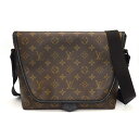 ルイ・ヴィトン Louis Vuitton ショルダーバッグ・メッセンジャーバッグ マグネティック M45557 ブラウン ブラック モノグラム マカサー キャ...