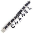 【最大3万円OFFクーポン配布中】 シャネル CHANEL 腕時計 プルミエール ウォンテッド H7471 2022年限定商品 ロゴチャーム オクタゴナル ブラック文字盤 SS レザー/チェーンブレス クオーツアナログ 【箱・保付き】 【中古】