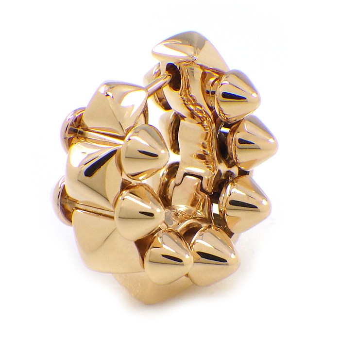 カルティエ Cartier ピアス クラッシュ B8301444 K18PG ※片方のみ 【中古】