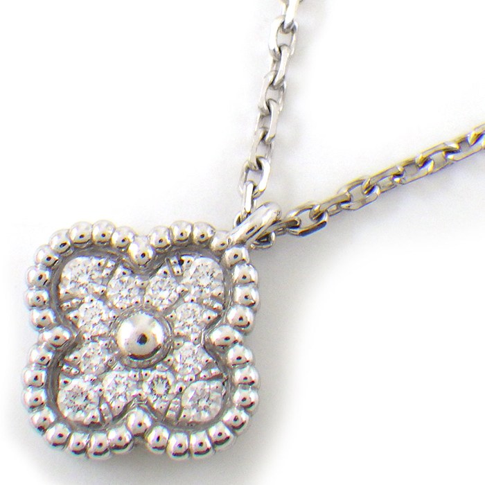 ӡŷԾŹ㤨֡15ݥ3ܡ 󥯥꡼աڥ Van Cleef & Arpels ͥå쥹 ȥϥ֥ VCARO85900 ѥ 12ݥ  0.08ct K18WG šۡפβǤʤ434,500ߤˤʤޤ