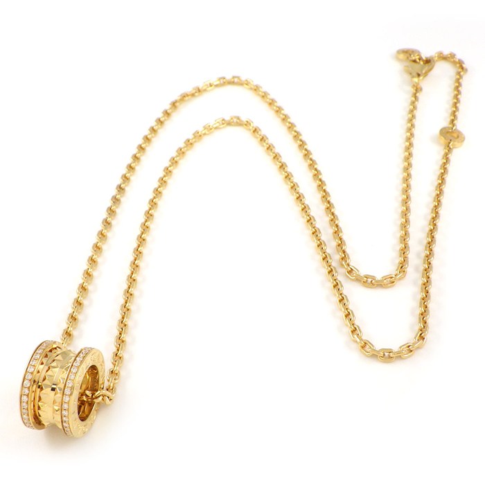 �֥륬�� BVLGARI �ͥå��쥹 B-zero1 �ӡ�������� ���å� 358349 ��������54cm-60cm��ǥ� �����å� 2�Х�� ��������� ��...