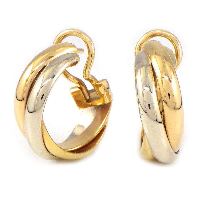 楽天市場】カルティエ トリニティ ピアス（ピアス｜レディース