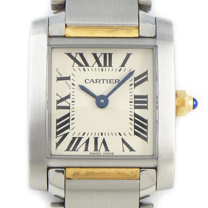 【レビュー1000件記念★対象品3％OFF】 カルティエ Cartier 腕時計 タンクフランセーズ ...