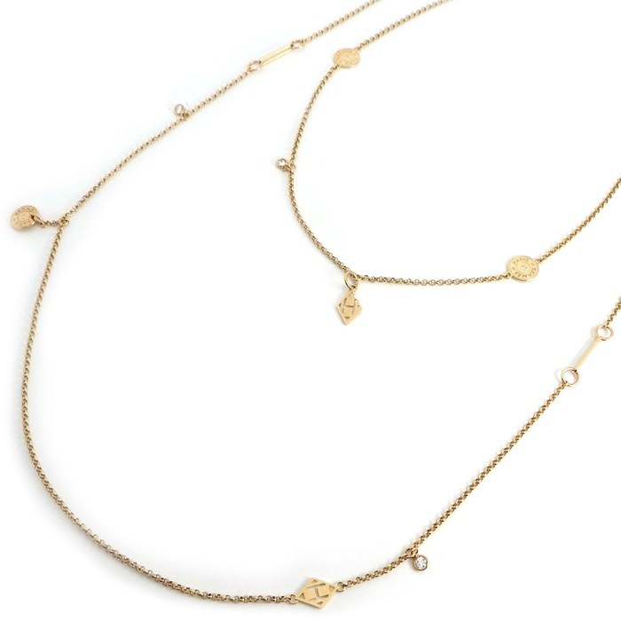 【20日限定★ポイント3倍】 エルメス HERMES ロングネックレス ガンバード H216130B ガンバード クルー..