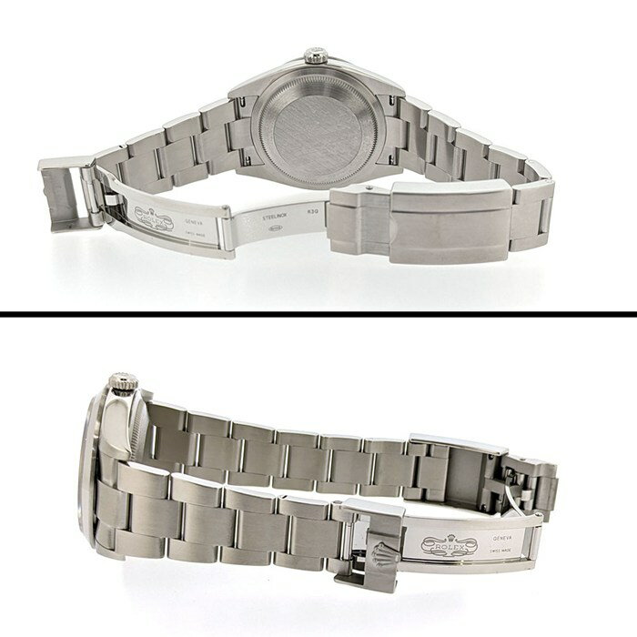 【最大3万円OFFクーポン配布中】 ロレックス Rolex 腕時計 エクスプローラー 36 124270 ルーレット刻印 ランダムシリアル 夜光インデックス 夜光針 ブラック文字盤 スムースベゼル オイスターブレス SS 自動巻き 【中古】