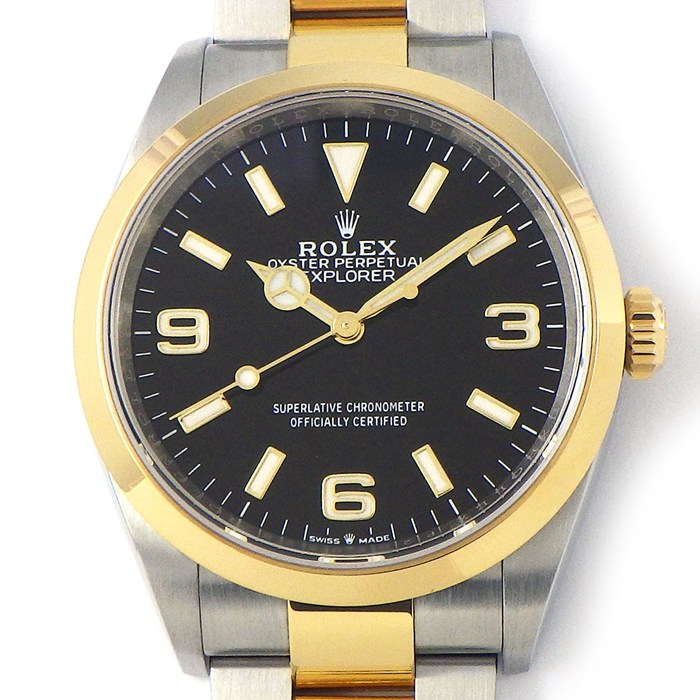 �ں���3����OFF�����ݥ�������� ����å��� Rolex �ӻ��� �������ץ����顼 36 124273 �֥�å�ʸ���� �롼��åȹ�� �����ॷ�ꥢ�� K1...