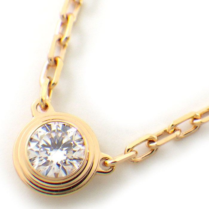 カルティエ Cartier ネックレス ダムール スモールモデル SM ディアマン レジェ B721 ...