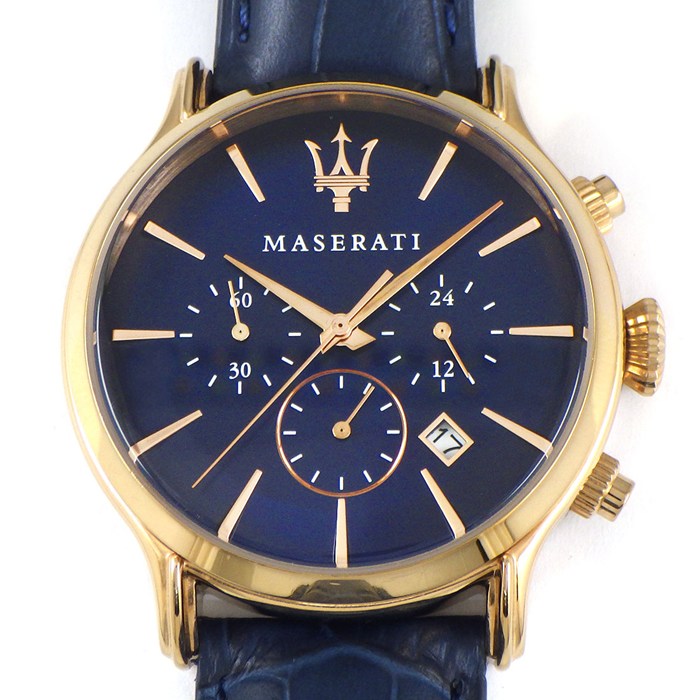 楽天市場】マセラティ 腕時計（文字盤カラーネイビー）（腕時計）の通販