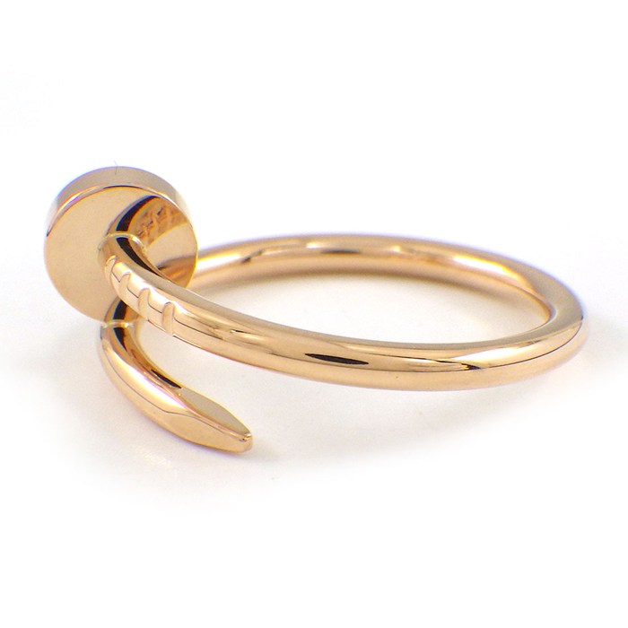 カルティエ Cartier リング ジュストアンクル SM B4225849 釘モチーフ K18PG 10号 / #49 【中古】