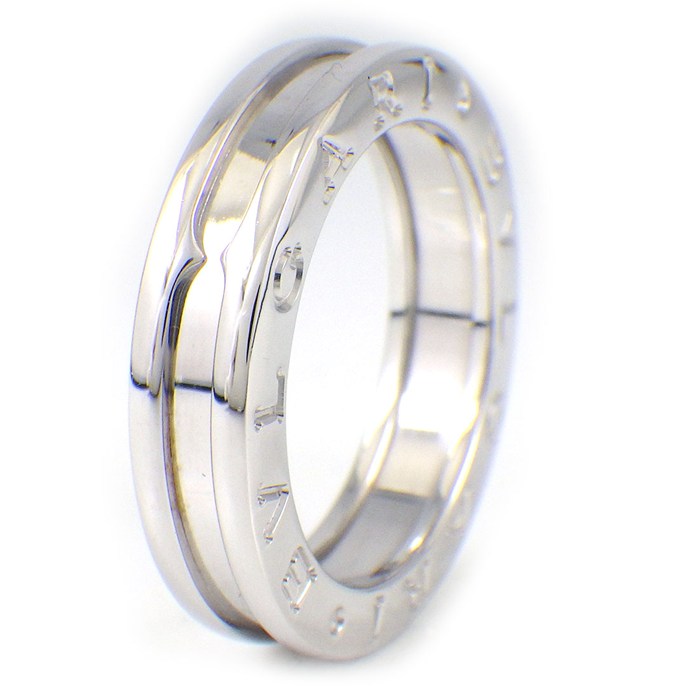 乐天商城 - 【最大1万円OFFクーポン配布中】 ブルガリ BVLGARI リング B-zero1 ビーゼロワン XS 336022 1バンド K18WG 12号 / #52 【中古】