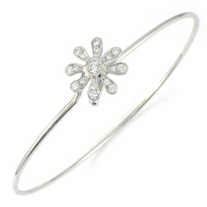 ティファニー Tiffany & Co. バングル デイジー フラワーモチーフ ダイヤモンド PT950 【中古】