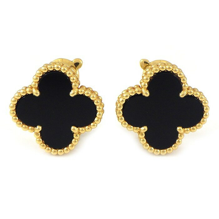 楽天市場】ヴァンクリーフ オニキス ピアスの通販