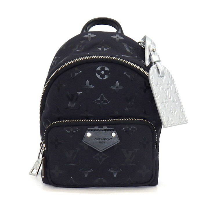乐天商城 - 【15日限定★ポイント3倍】 ルイ・ヴィトン LOUIS VUITTON バックパック パームスプリングス MINI M11780 ポーラーナイト モノグラムナイロン レザー 【中古】