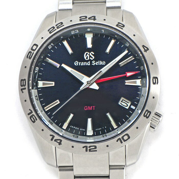 乐天商城 - グランドセイコー Grand Seiko 腕時計 スポーツコレクション SBGN029/9F86-0AK0 2026年ギャラ GMT デイト サンレイ ブルー文字盤 SS クオーツアナログ 【箱・保付き】 【中古】