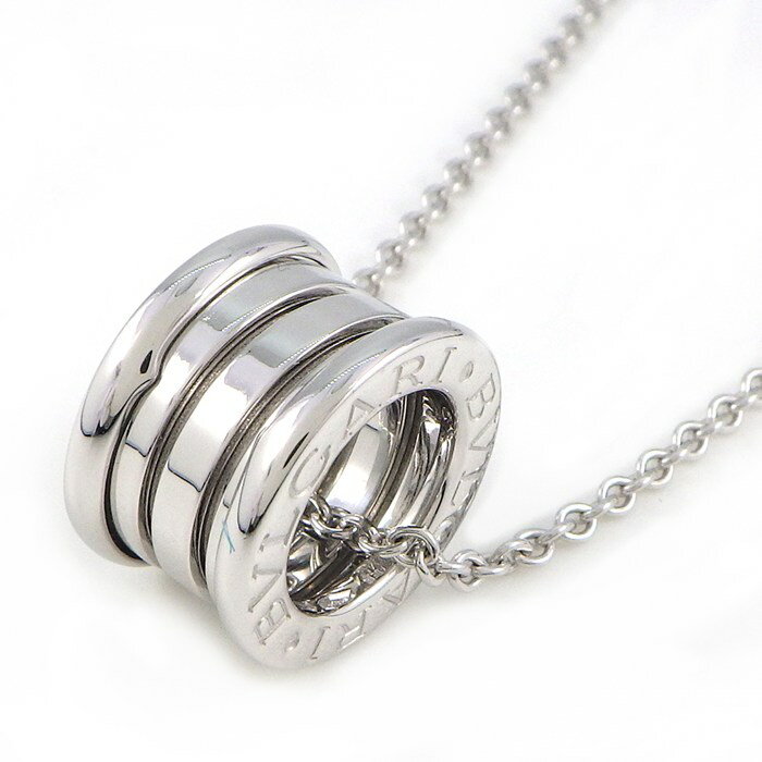 乐天商城 - ブルガリ BVLGARI ネックレス B-zero1 ビーゼロワン スパイラル ロゴ K18WG 【中古】
