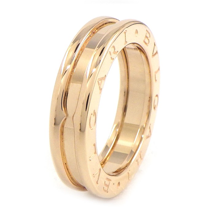 樂天商城 - ブルガリ BVLGARI リング B-zero1 ビーゼロワン XS 335990 1バンド ロゴ K18PG 9号 / #49 【中古】