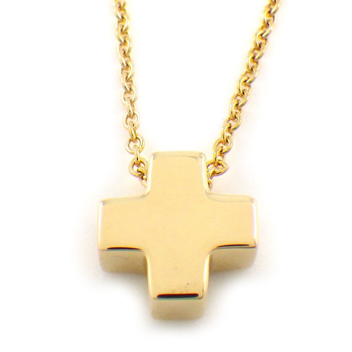 樂天商城 - ティファニー Tiffany & Co. ネックレス ローマンクロス K18YG 【中古】