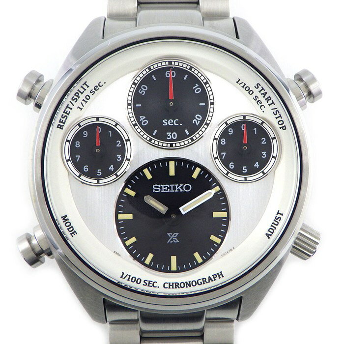 セイコー SEIKO 腕時計 プロスペックス SBER009/8A50-00D0 110周年記念限定モデル 世界3500本 日本500本 限定モデル ホワイト文字盤 クロノグラフ スモールセコンド SS ソーラー 【箱・保付き】 【中古】