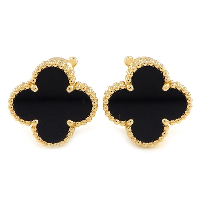 ヴァンクリーフ＆アーペル　ペルレピアス　片耳　WG ヴァンクリーフ＆アーペル(Van Cleef & Arpels)ヴァンクリーフ