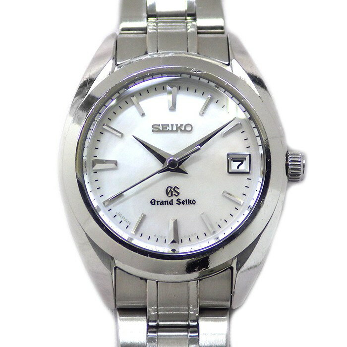 グランドセイコー Grand Seiko 腕時計 4J52-0AC0/STGF075 ホワイトシェル文字盤 デイト SS クオーツアナログ 【中古】