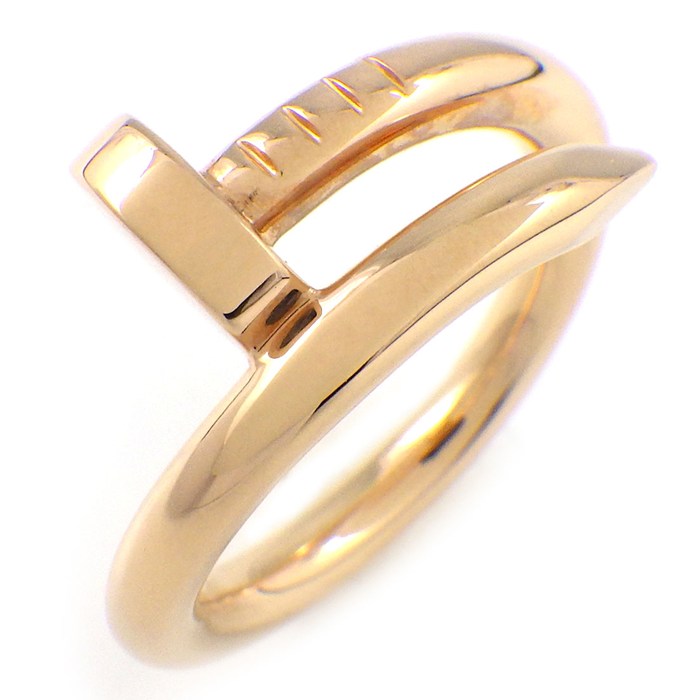 樂天商城 - カルティエ Cartier リング ジュストアンクル クラシック B4092651 釘モチーフ K18PG 10号 / #51 【中古】