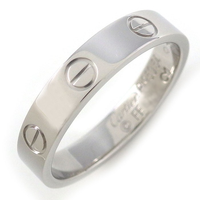 樂天商城 - カルティエ Cartier リング ラブ スモールモデル SM B4085354 PT950 14号 / #54 【中古】