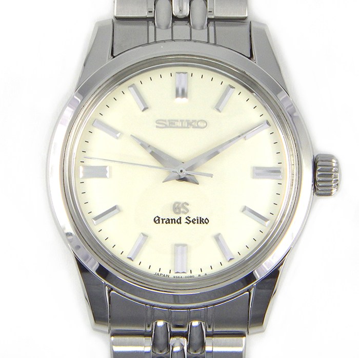 グランドセイコー Grand Seiko 腕時計 エレガンスコレクション SBGW031/9S64-00A0 裏スケ アイボリー文字盤 SS 手巻き 【中古】