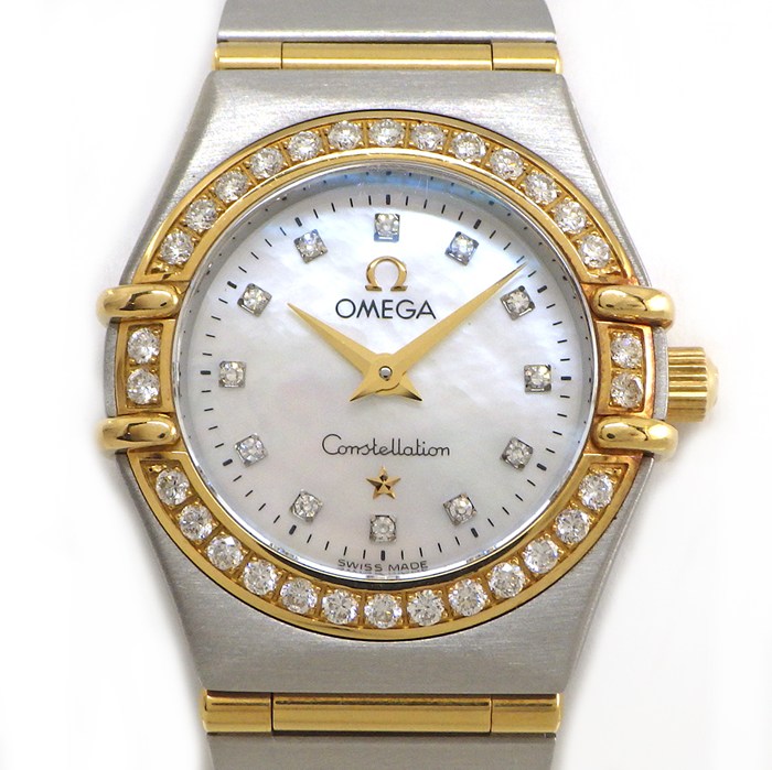 オメガ OMEGA 腕時計 コンステレーション ミニ 1267.75 ダイヤベゼル 12ポイント ダ ...