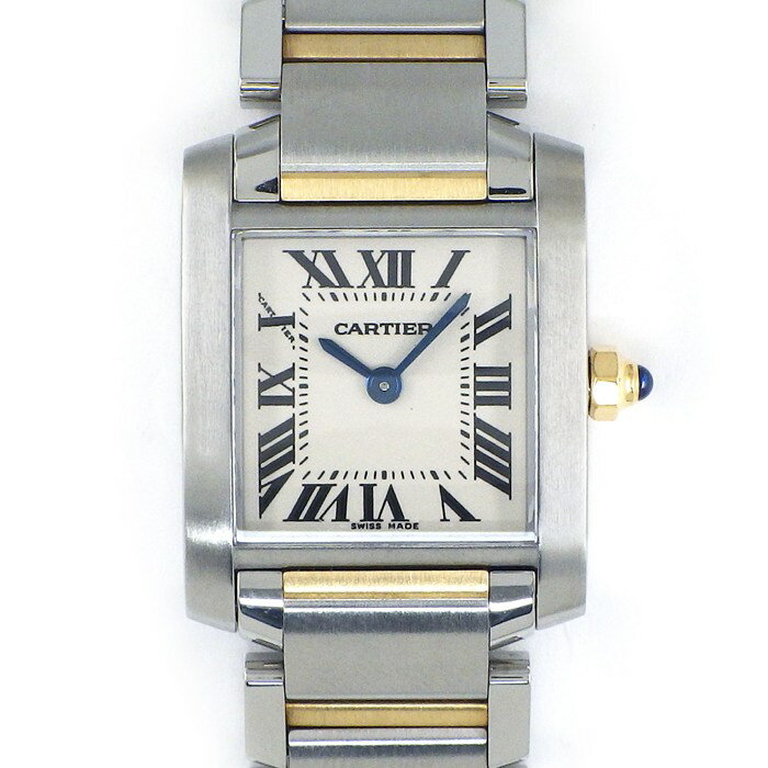 【30日限定★ポイント3倍】 カルティエ Cartier 腕時計 タンク フランセーズ SM W51 ...