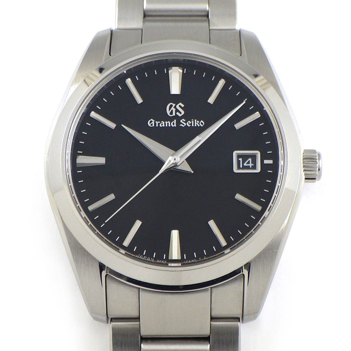 樂天商城 - グランドセイコー Grand Seiko 腕時計 ヘリテージコレクション SBGX261/9F62-0AB0 デイト ブラック文字盤 SS クオーツアナログ 【箱・保付き】 【中古】